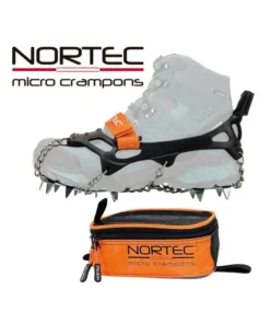 Alp 2.0 (Black) – Micro-crampones para trekking hibernal y approach – Nortec