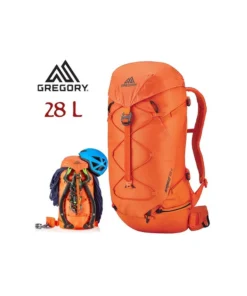 alpinisto 28 l – mochila de alpinismo 28l (zest orange) – gregory
