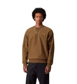 Sudadera Carhartt WIP American Script Sweatshirt Hamilton Brown