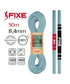 Amitges (50m) 8.4mm DRY Endurance (Blue) – Cuerda doble y gemela – Fixe
