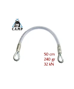anchor cable 50 cm acero galvanizado – camp