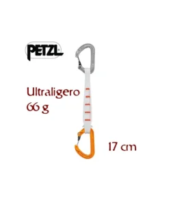 ange finesse 17 cm (s-s) – cinta express ultraligera para alpinismo – petzl