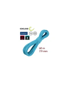 Apus Eco Dry 7,9 (60m) (icemint) – cuerda escalada en hielo y alpinismo – Edelrid