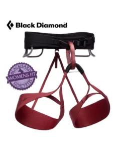 Arnés Solution Babsi Edition Women (Cherrywood) – Arnés para mujer – Black Diamond