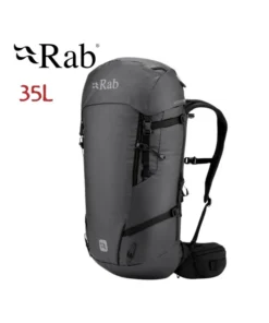 Ascendor 35L Medium (Black) – Mochila de alpinismo unisex – Rab