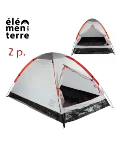 Aster 2 (gris) – Tienda de campaña para 2 personas – Elementerre