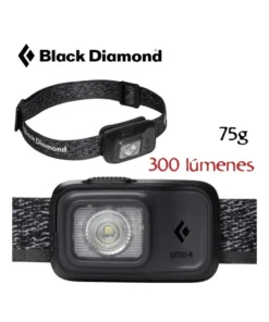 Astro 300-R (Graphite) – Luz frontal recargable de 300 lumenes – Black Diamond
