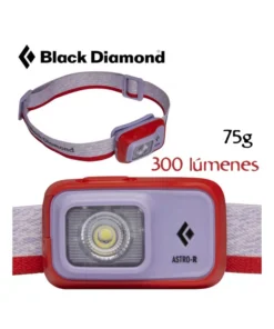 Astro 300-R (Lilac) – Luz frontal recargable de 300 lumenes – Black Diamond