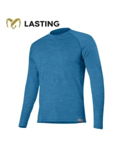 ATAR 160g (Azul 5150) – Camiseta termica 100% merino – Lasting