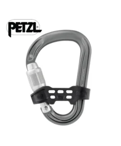 Attache Bar (Gray) – Mosqueton HMS Rosca con antigiro – Petzl