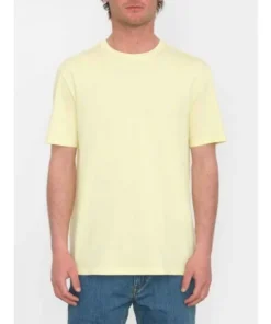 Volcom Stone Blanks aura yellow camiseta