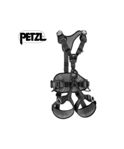 avao bod fast (negro) – arnés confortable anticaídas para sujeción y suspensión – petzl