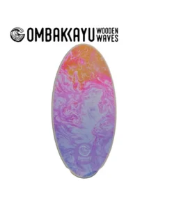 Balance board (Pink Lava) – Tabla de equilibrio – Ombakkayu