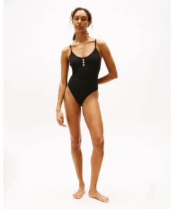 Bañador Tommy Hilfiger Botones Para Mujer