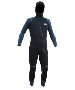 Traje de barrancos seland aneto azul