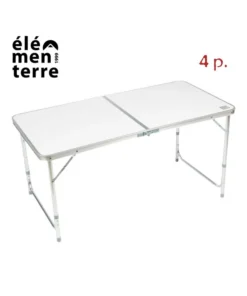 Bazus – Mesa plegable para 4 personas – Elementerre