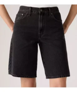 Bermuda Levi´s Jorts Dad Holgados Para Mujer