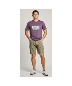 Bermuda Pepe Jeans Five Pockets Para Hombre