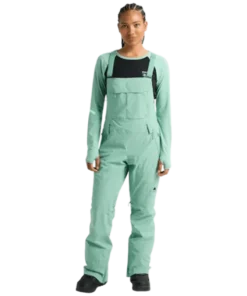 Burton Reserve 2L Stretch soft sage peto de snowboard de mujer