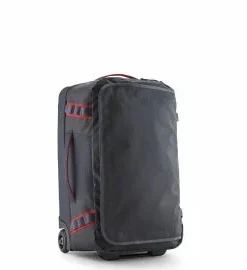 Maleta pequeña con ruedas Patagonia Black Hole Wheeled Duffel 40L Smolder Blue-Amanita Red