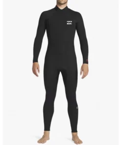 Billabong Intruder back zip 3/2 black neopreno