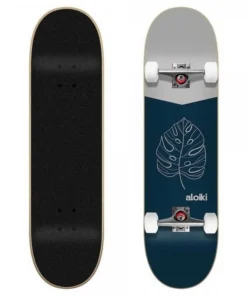 Aloiki Blue Leaf 7,87″ skateboard completo
