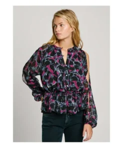 Blusa Avery Black Pepe Jeans Para Mujer