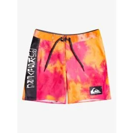 Bañador Boardshort Quiksilver Surfsilk Acid 15″ Boy Shocking Pink (8-16 años)