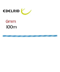 Bobina PES Cord 6mm (100 metros) (Blue) – Edelrid
