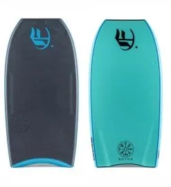 Bodyboard Empire Boards Empire Botha PP+ Gris Metalizado-Turquesa