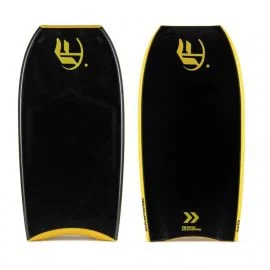 Bodyboard Empire Boards Empire Go PP Negro-Amarillo-Negro