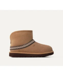 Botas UGG Classic Mini Crescent Para Niños