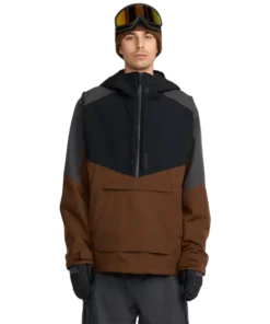 Volcom Brighton brown chaqueta de snowboard