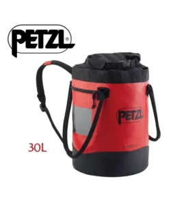 Bucket 30L (Rojo) – Saca autoportante de mediana capacidad – Petzl