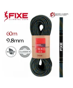 Buoux 9.8mm Nature Classic (60m) – Cuerda dinamica simple para escalada deportiva – Fixe