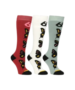 686 Butterfly PACK 3 calcetines de snowboard de mujer
