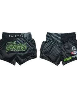 Short boxeo Thai Fairtex Negro/Gris 1924