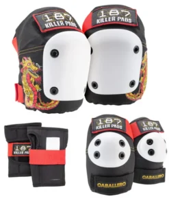 187 Killer Pads Six Pack Set Steve Caballero protecciones