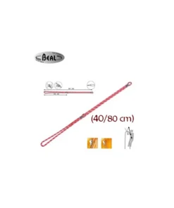 Cabo de anclaje dinámico 40-80 cm Dynaconnexion – Beal