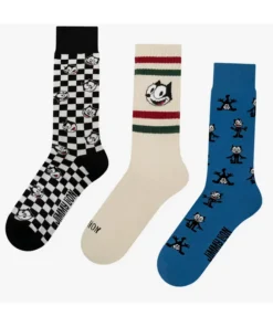 Calcetines Jimmy Lion Felix The Cat Pack Unisex