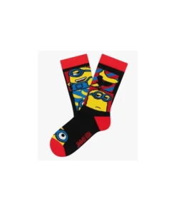 Calcetines Jimmy Lion Minions Bananas Para Niños
