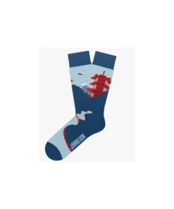 Calcetines Jimmy Lion Secret View Unisex Azul
