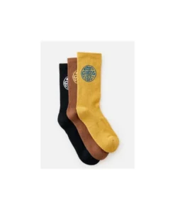 Calcetines Rip Curl Wetty Crew 3-Pk Para Hombre