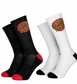 Calcetines Santa Cruz Youth Classic Dot (2 Pack)