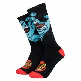 Calcetines Santa Cruz Youth Screaming Hand Negros