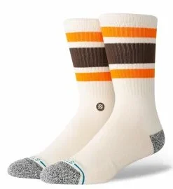 Calcetines Stance Boyd Crew Off White Unisex