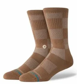 Calcetines Stance Down and Out Marrones Unisex