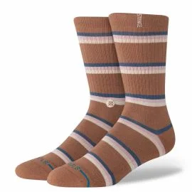 Calcetines Stance Crew Marrones Unisex