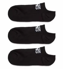 Calcetines Invisibles Vans Classic Kick Boy Negros (3 pares)