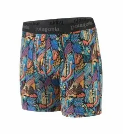 Calzoncillos Patagonia M’s Essential Boxer Briefs 6″ Joy Pitch Blue